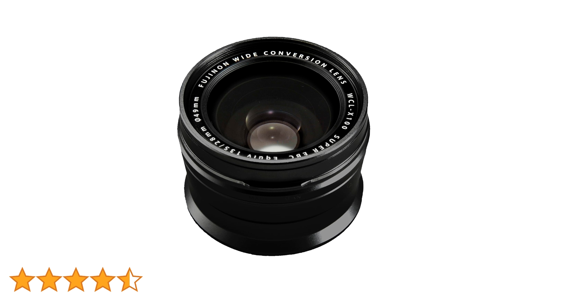 Fujifilm WCL-X100 II Wide Conversion Lens Black (Compatible
